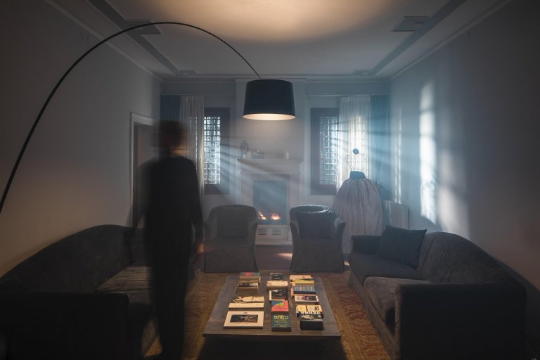 Foscarini Twiggy Elle booglamp LED zwart