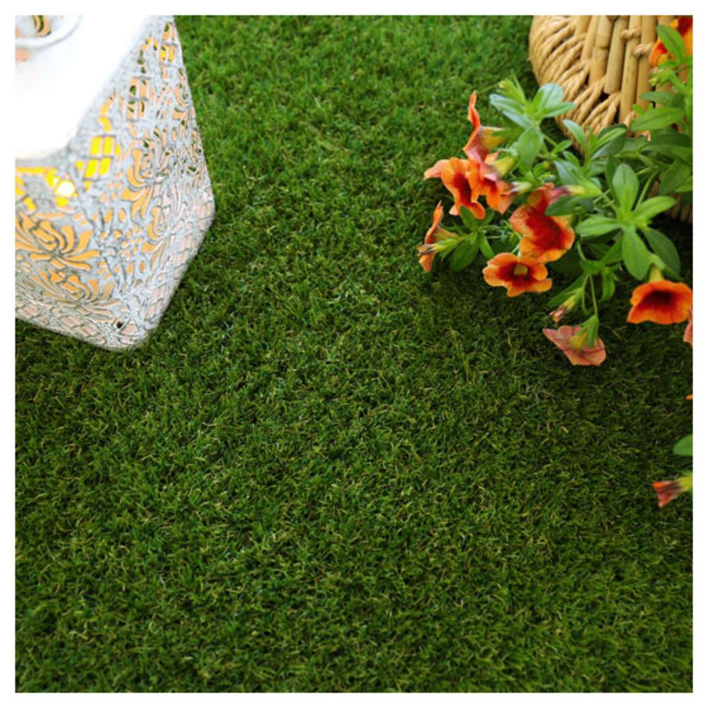 Gazon synthétique jardin d'été - 30mm - 1m x 6m