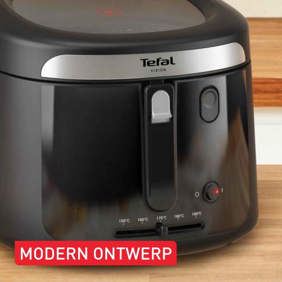 Vision FF2528 friteuse met extra groot kijkvenster