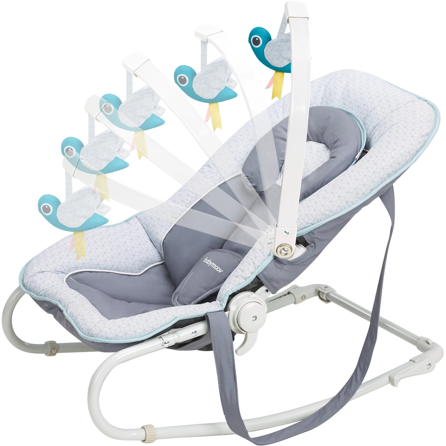babymoov Wippe Graphic blue