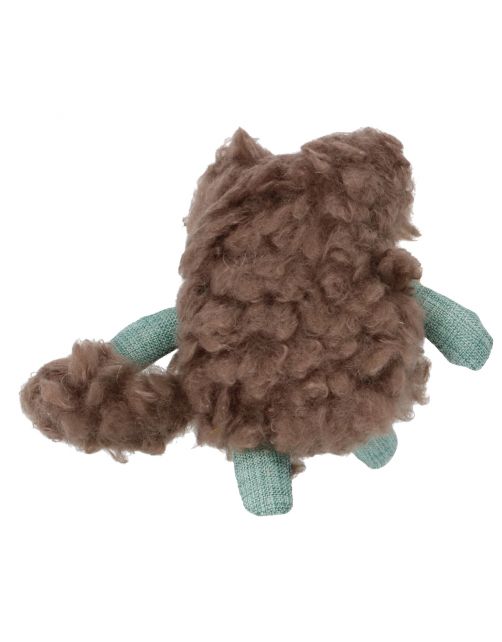 Adori Speelgoed Fluff Kat - Kattenspeelgoed - 12x13x2.5 cm Bruin