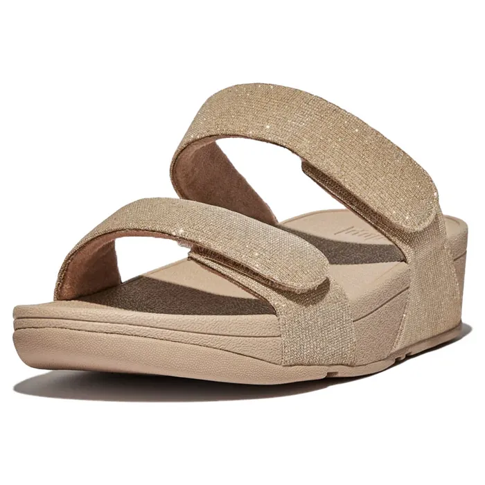 Fitflop FitFlop Lulu Adjustable Shimmerlux Slippers Dames
