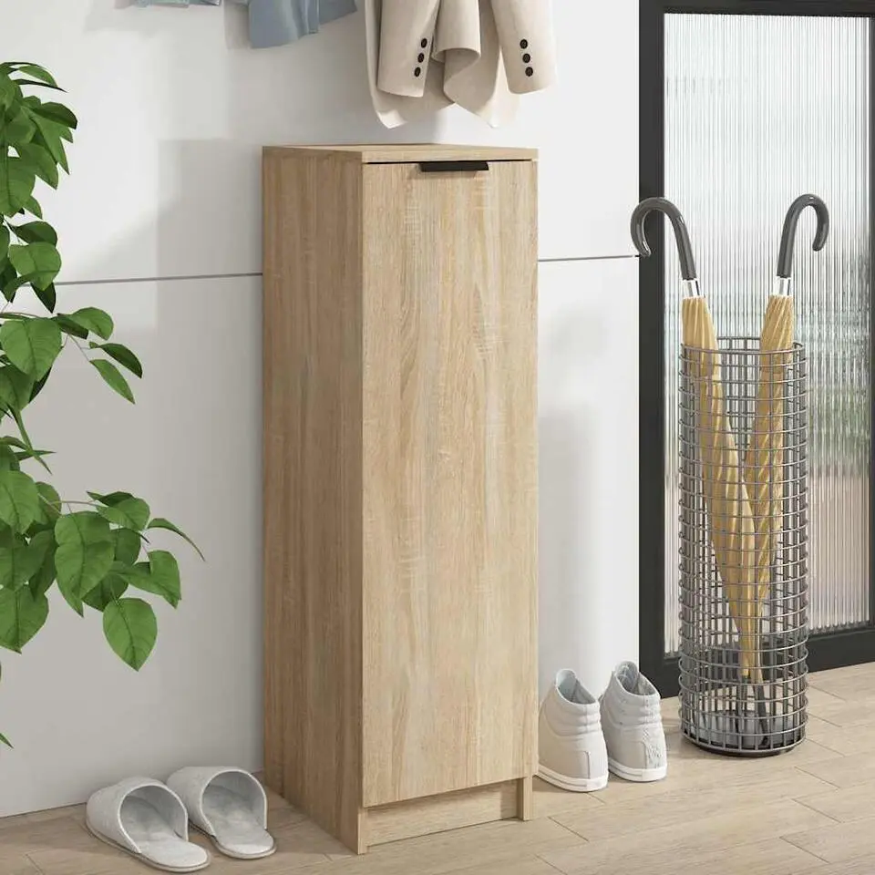 vidaXL - Schoenenrek - Bruin - Bewerkt hout