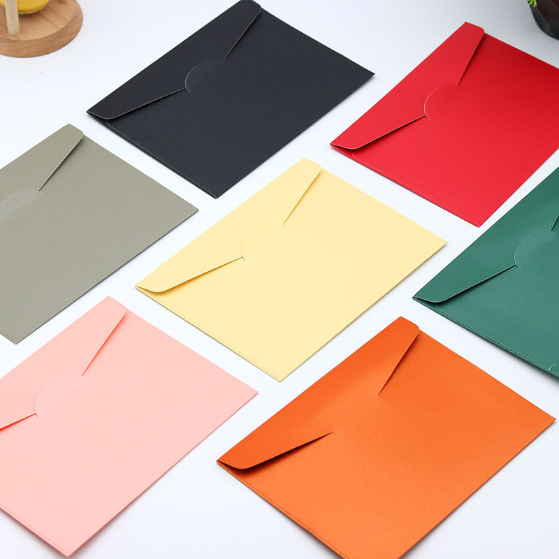 (50er Set) C5 Couverts Bunte Brief Umschläge mit Gummierung   Spitz Façon 250g/m² - Assortiert