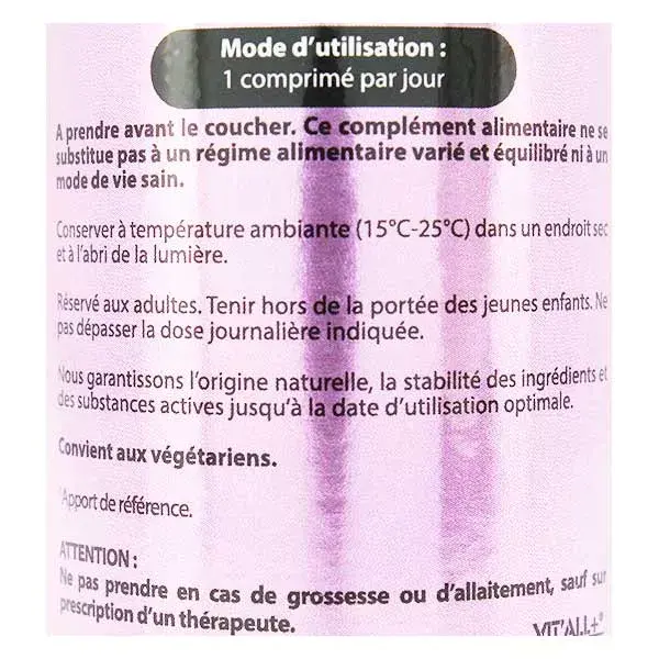 Vit'all+ Melatonina 1,5mg 60 comprimidos