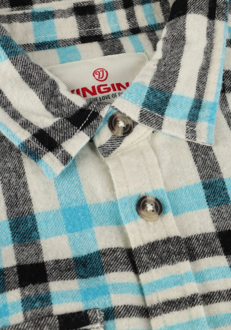 VINGINO blauwe vingino overshirt leano ( oversized)