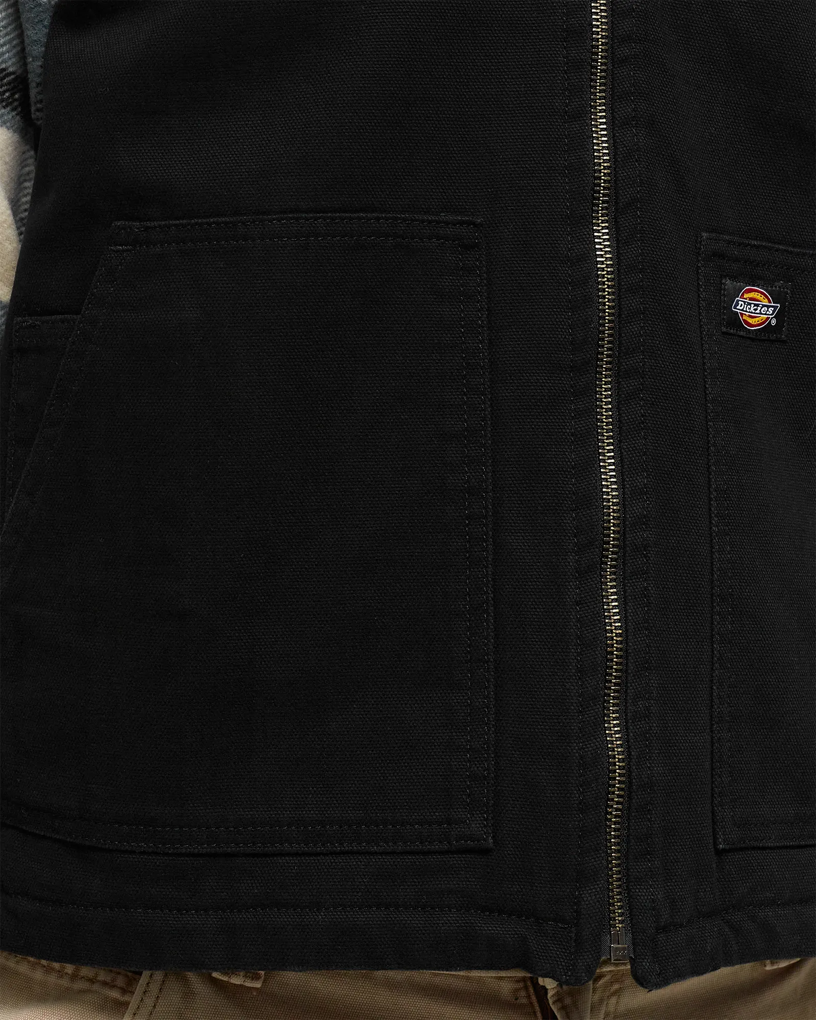 DICKIES DICKIES DUCK CANVAS SMMR VEST  SW BLACK