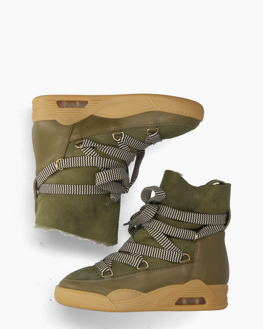 Serafini Mmon ZV Groen Dames Veterboots