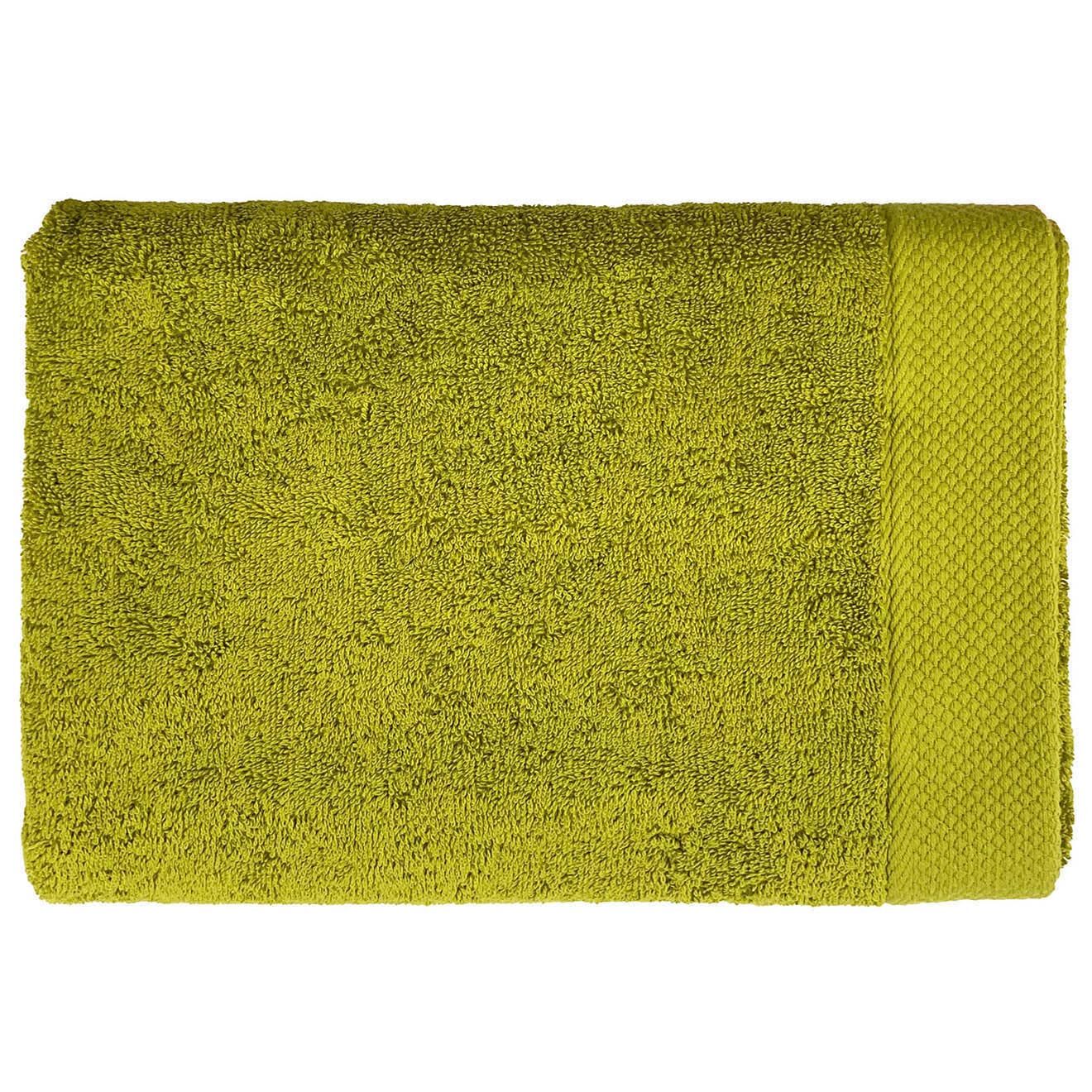 Soft by Perle de Coton Drap de douche olive - 70x140 cm