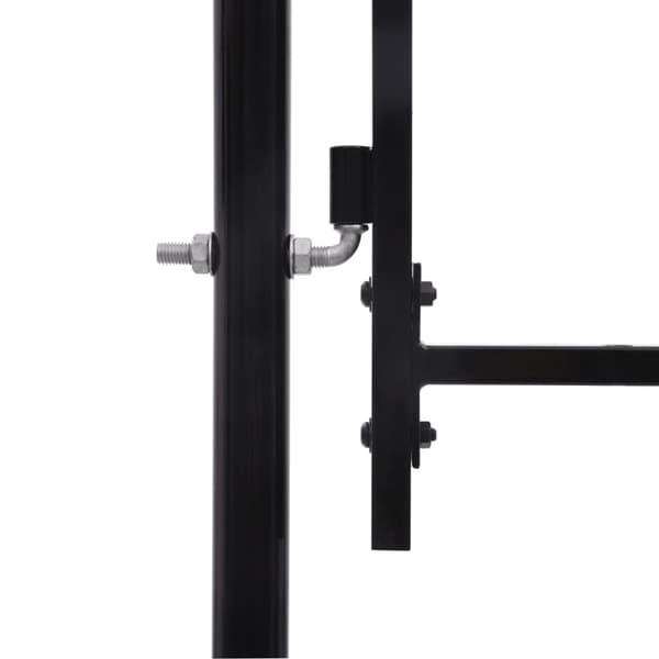 vidaXL Dobbel hageport med spydhoder 400x248 cm