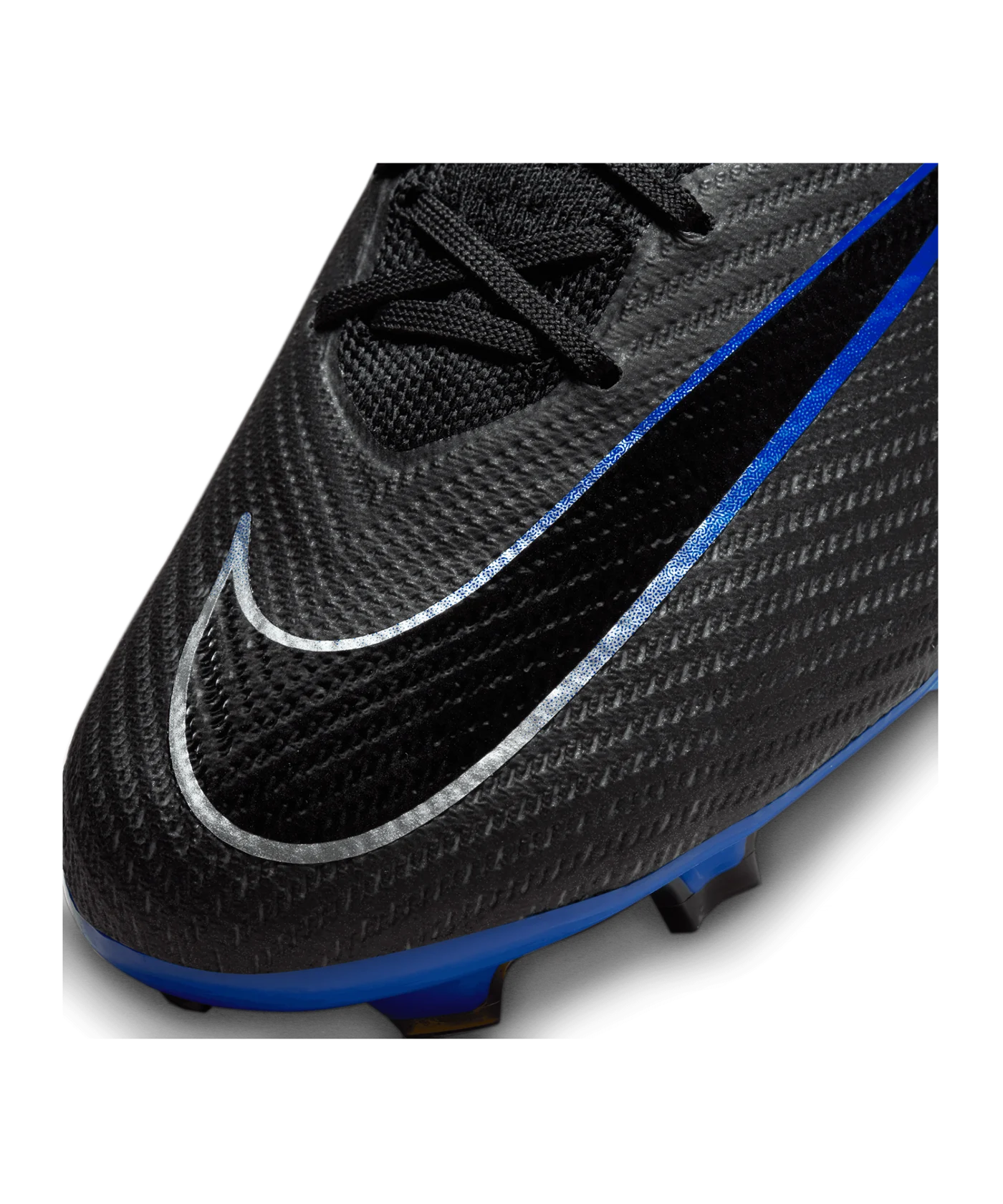 Nike Air Zoom Mercurial Vapor XV Elite FG Shadow Schwarz Silber Blau F040