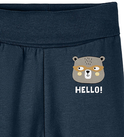 Name It Sweatpants - NbmVonne - Dark Sapphire/Hello