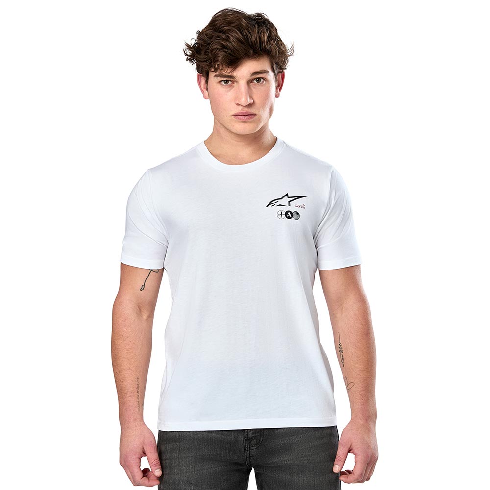 Alpinestars - T-shirt Asym SS CSF Blanc