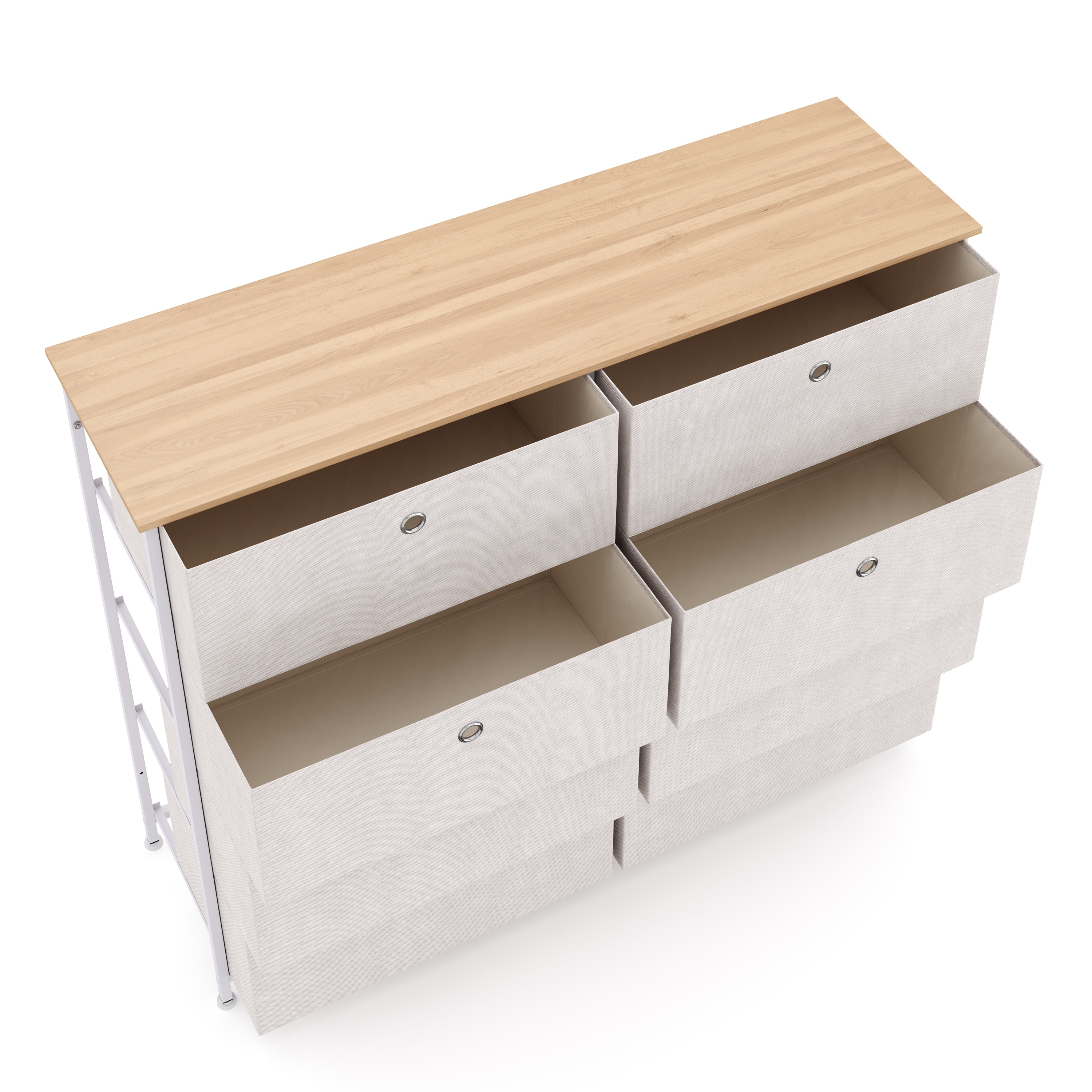 Sideboard MIKA 119 x 100 cm beige