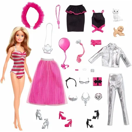 Barbie Adventskalender 2019, 24 tolle Artikel für Girls