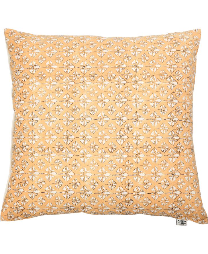 Magasin du Nord Collection ETE/PEACH, PYNTEPUDE 48x48 CM Gul