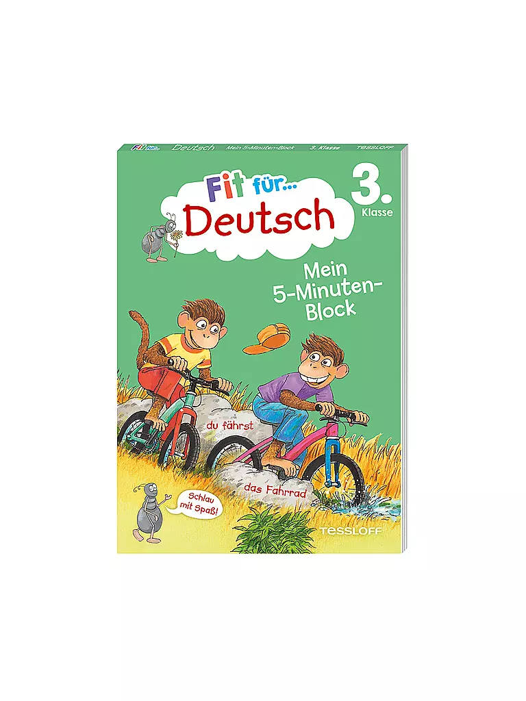 TESSLOFF VERLAG Fit für Deutsch 3. Klasse - Mein 5-Minunten Block keine Farbe
