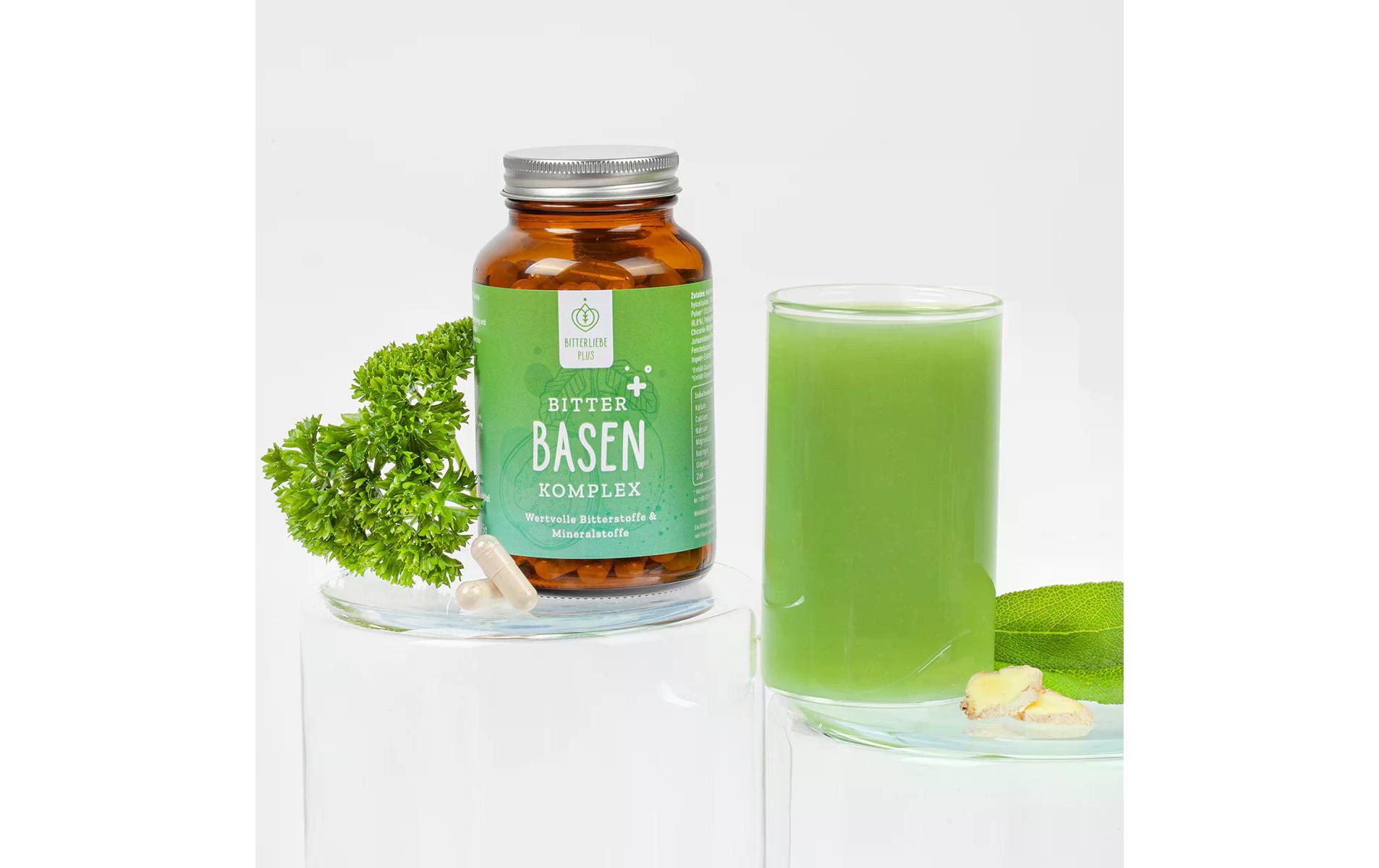 Basen Komplex 120 KapselnBitterstoffe plus natürliche Mineralstoffe für ein basisches Gleichgewicht