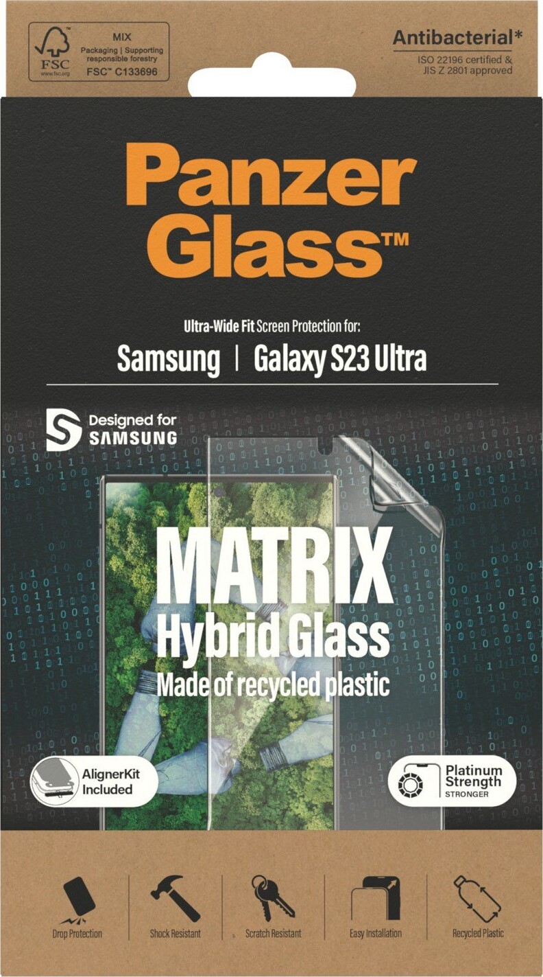 Panzerglass - Samsung Galaxy S23 Ultra - Skærmbeskyttelse