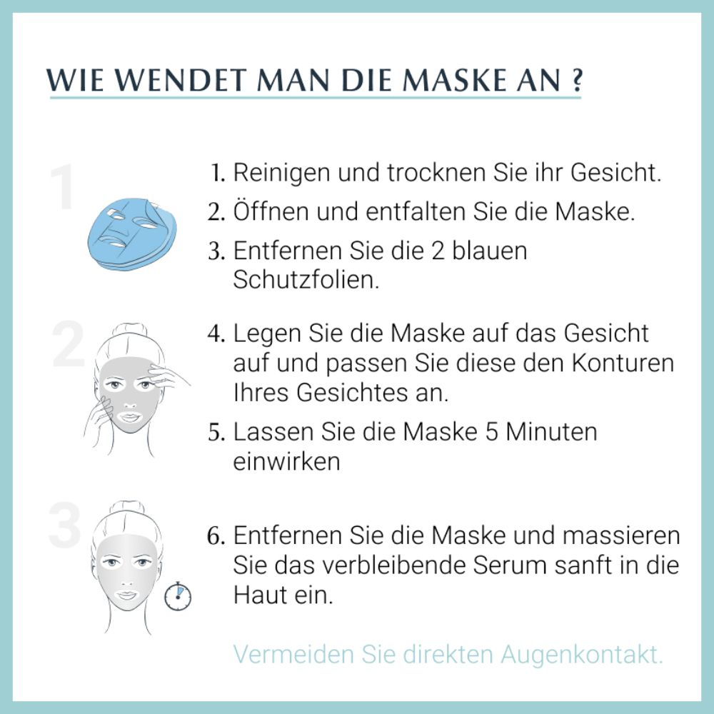 Eucerin® Hyaluron-Filler Intensiv-Maske – Erfrischende und innovative Anti-Aging Tuchmaske mit Hyaluronsäure