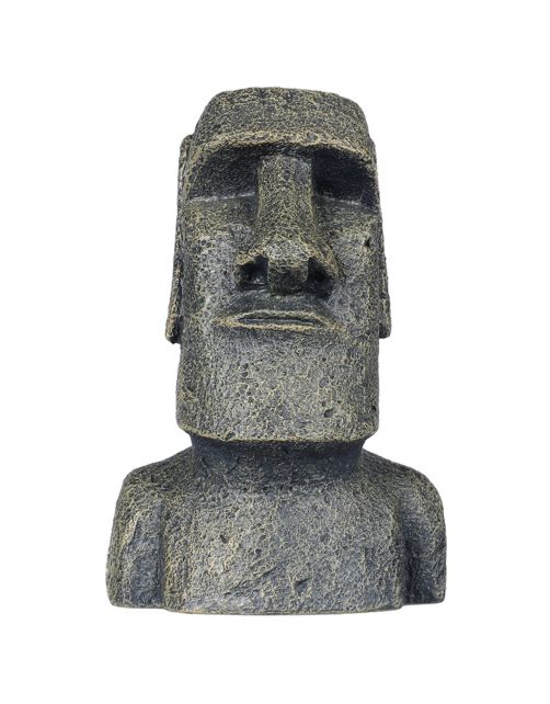 Aqua Della Moai Beeld - Aquarium - Ornament - 11x9x17 cm