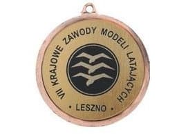 Victoria Sport General Medal med plass til emblem med laminatgravering