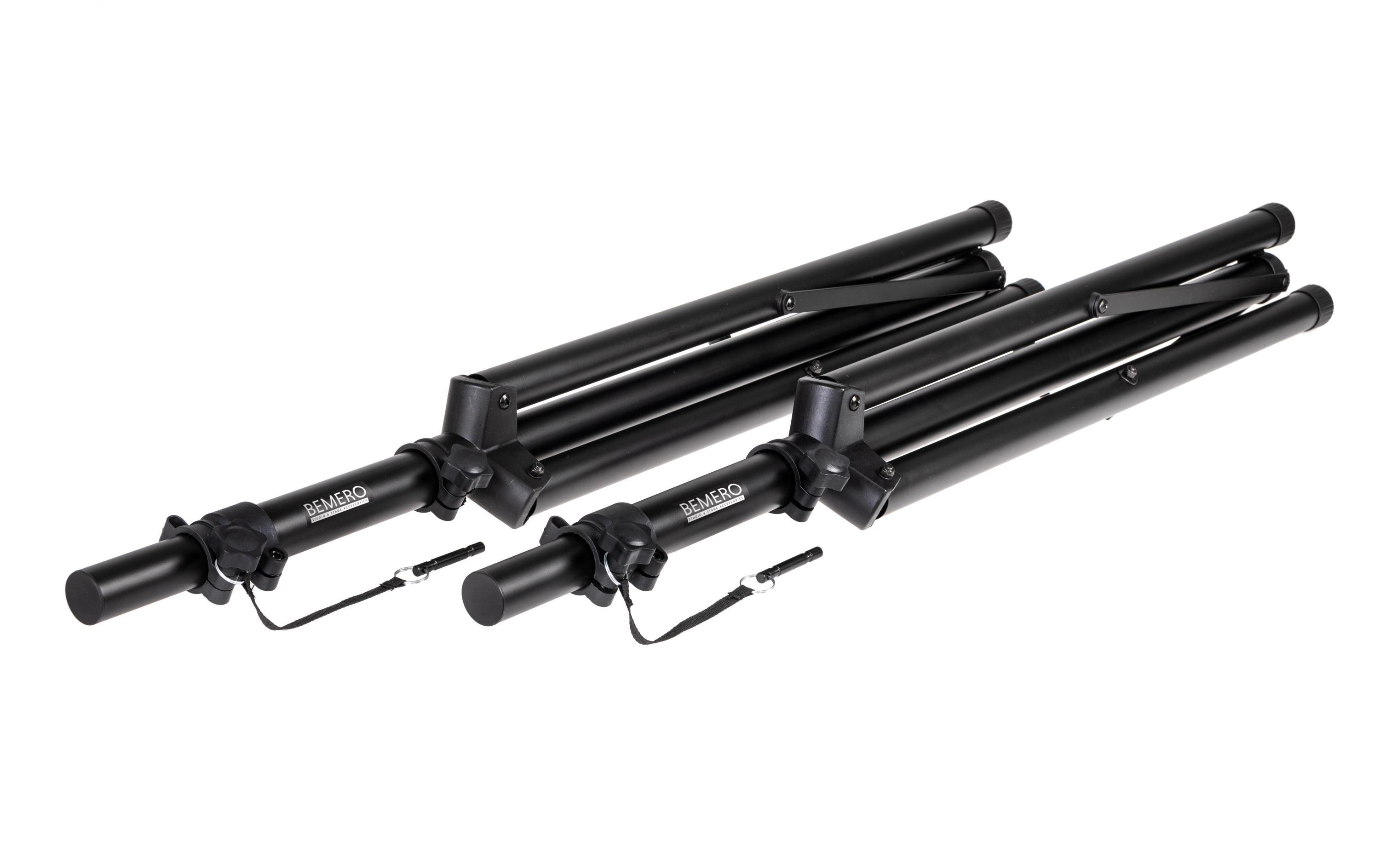 Boxenstative SS-9020BK-SetZwei Lautsprecherstative mit Tragetasche