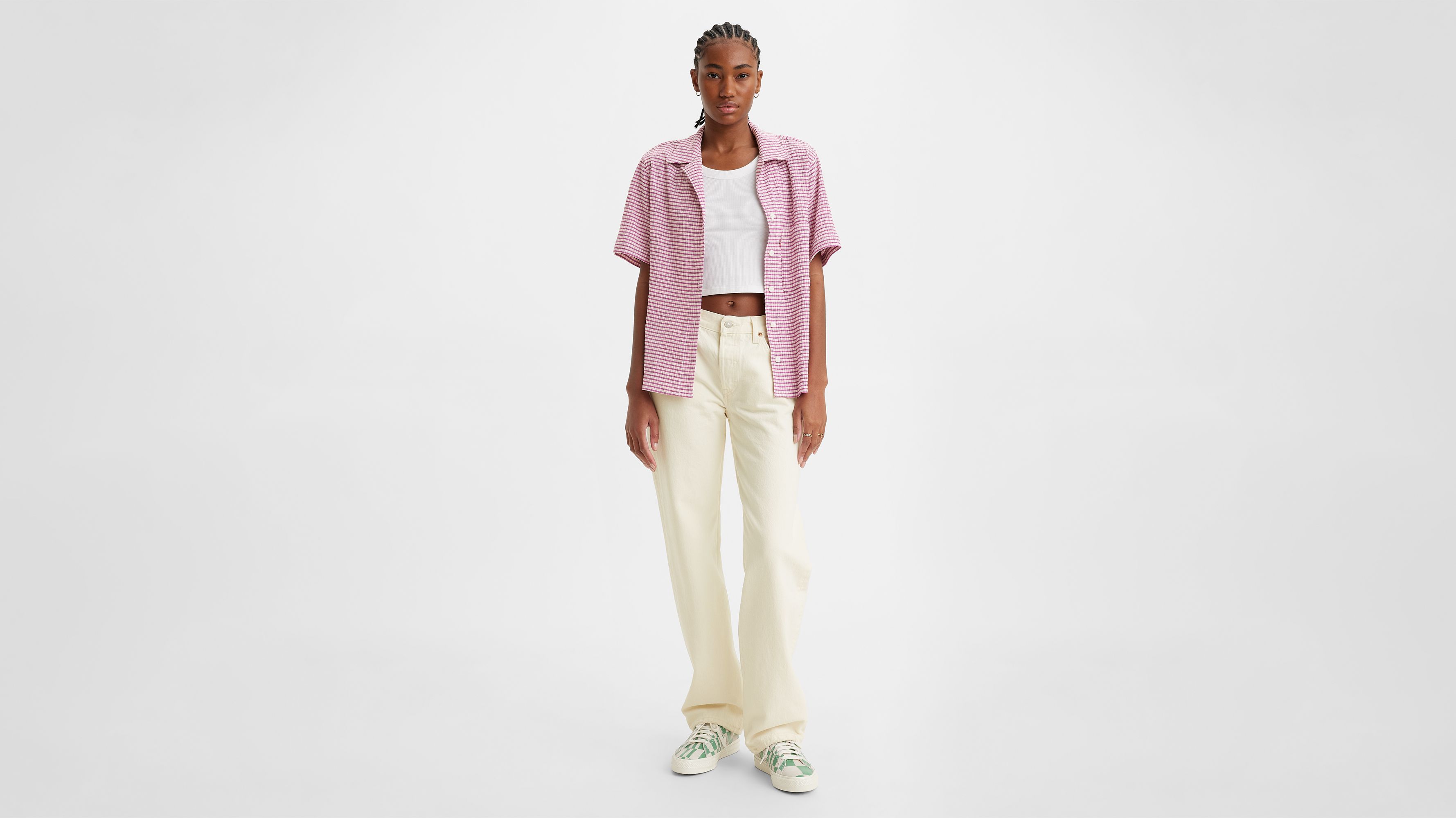Jean 501® ’90 - Ecru Booper No Damage - Blanc