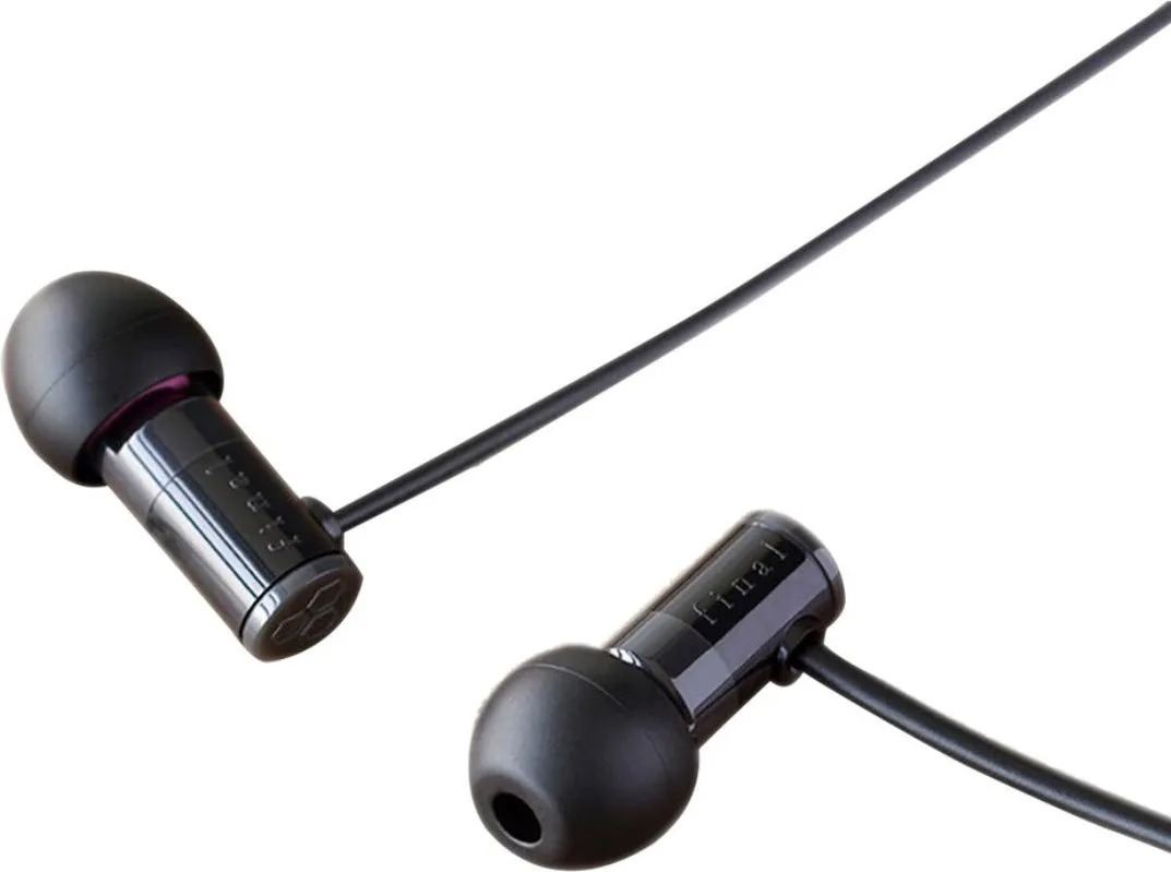 Final E1000 Noir Écouteurs intra-auriculaires
