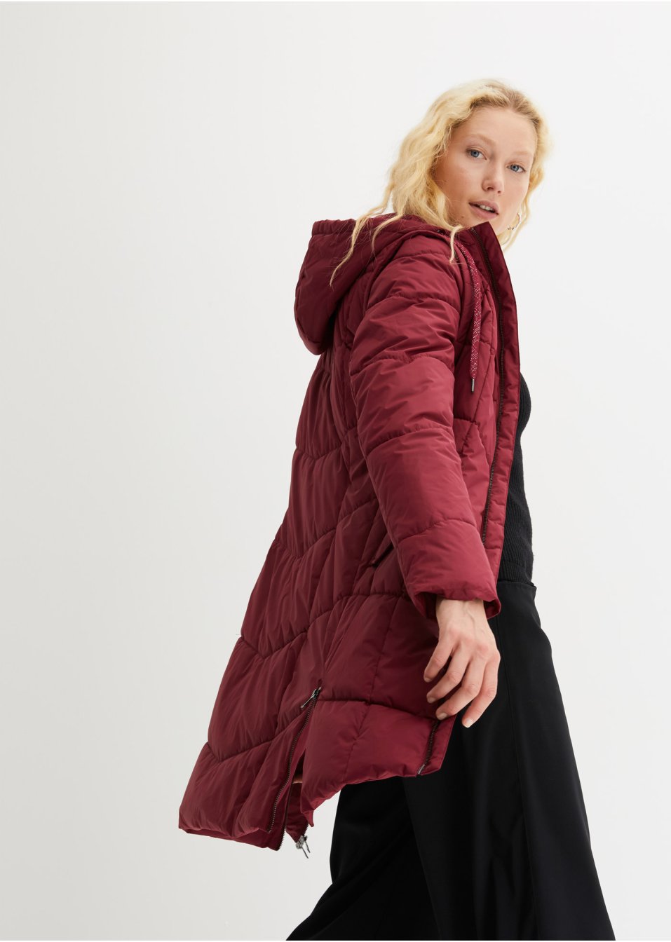 Veste matelassée avec manches amovibles