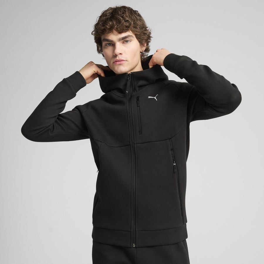PUMA Sweat à Capuche Pumatech Full Zip - Noir