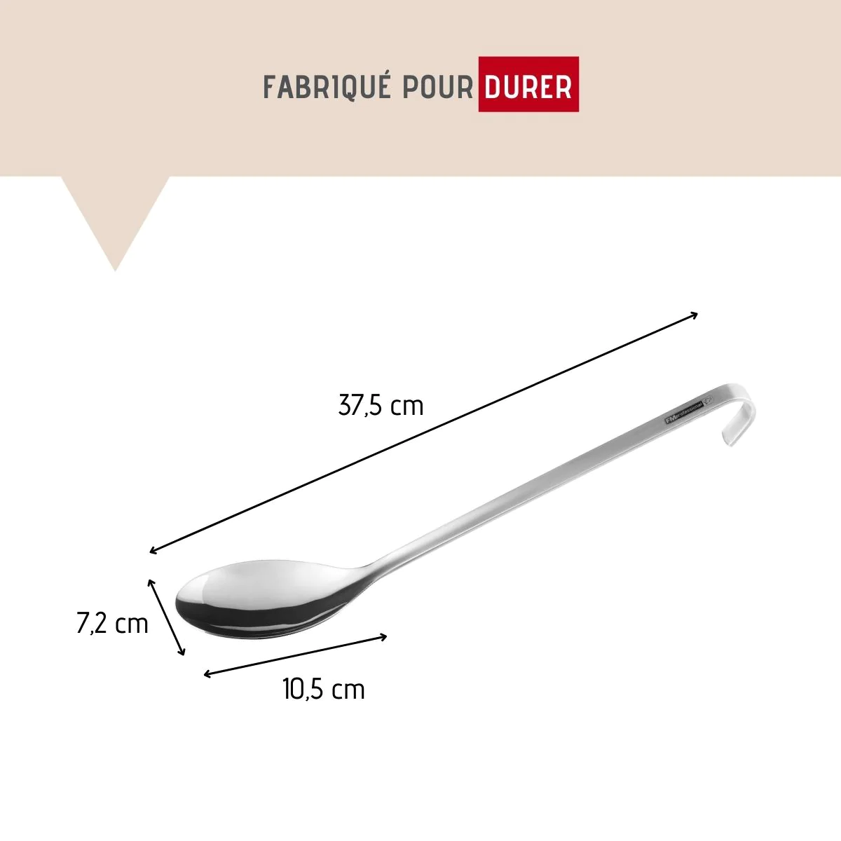 Cuillère de service inox 37,5 cm l Divers FM Professional