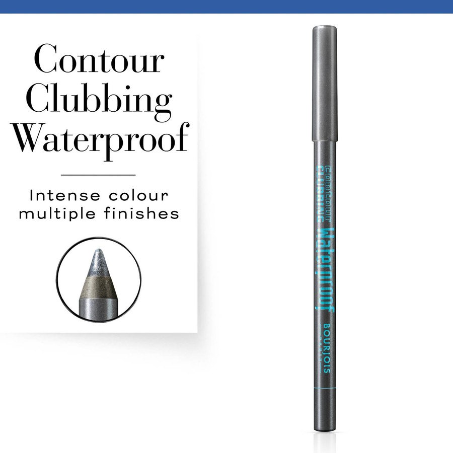 Bourjois Contour Clubbing Waterproof Pencil & Liner 42 Gris Tecktonik 1,2g