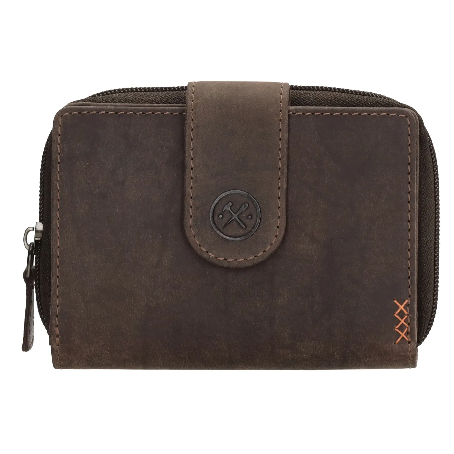 Hide & Stitches Idaho Wallet Donkerbruin