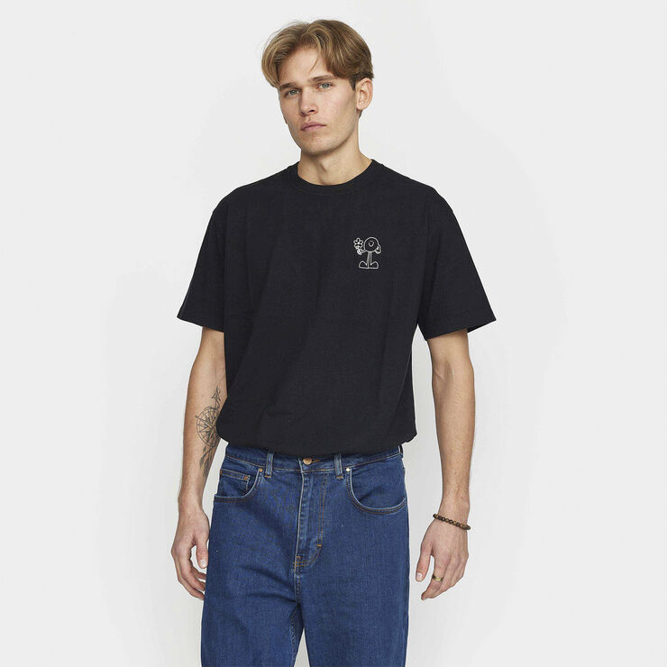 RVLT - Revolution Printed T-shirt Black