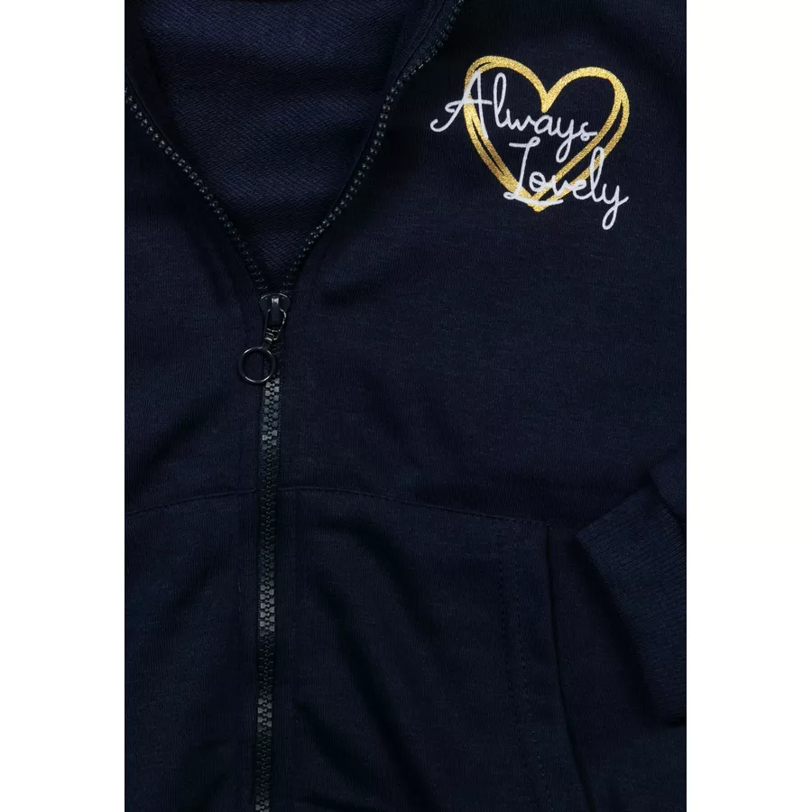 MINOTI Sweatjacke Dunkelblau