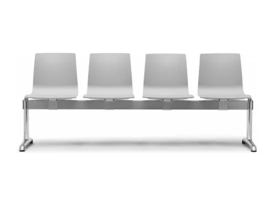 4 chaises salle d'attente ignifugées Bench Alice - Scab