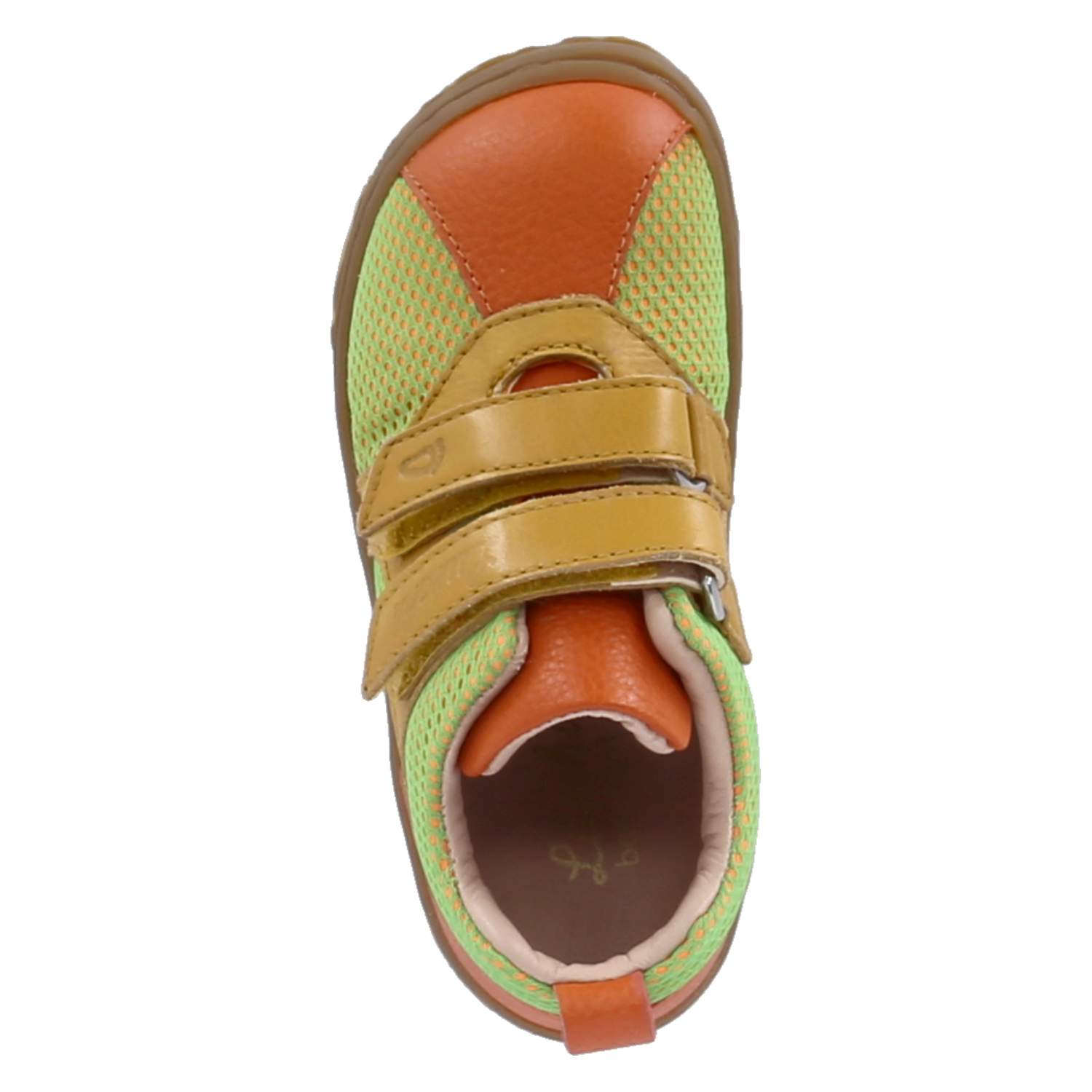 Lurchi Klettschuhe NEVIO BAREFOOT - giallo