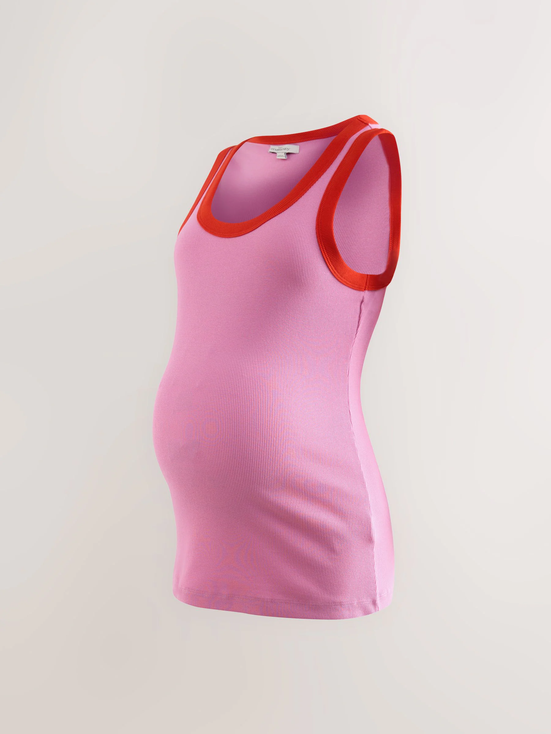 Zwart/roze - Set van 2 zwangerschapshemdjes