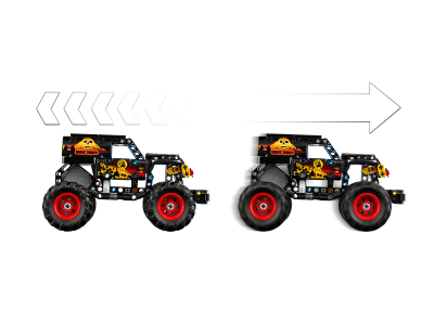 LEGO Monster Jam™ Grave Digger™ vuur en ijs (42219)