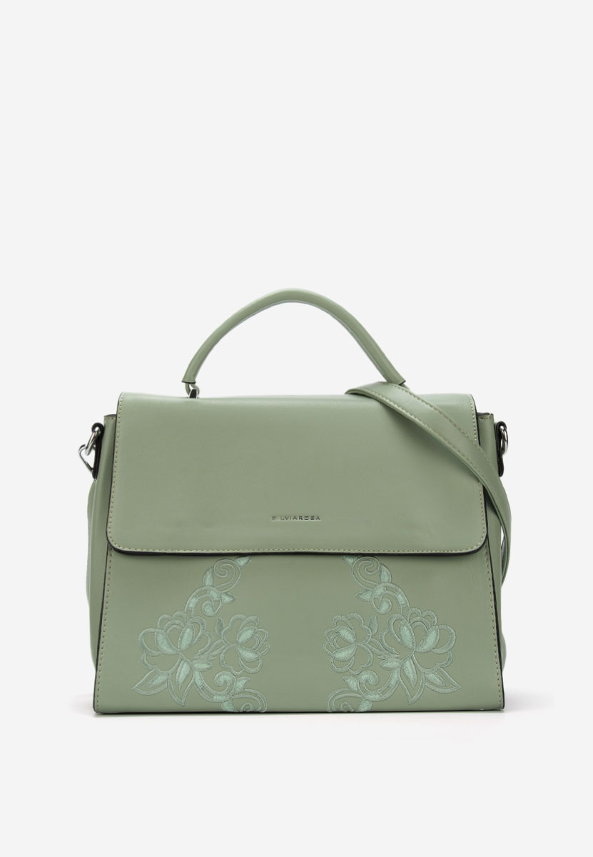 Sac à main vert Silvia Rosa 5960