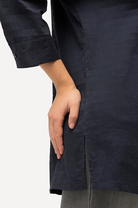 Bluse, Bubble-Qualität, Hemdkragen, 3/4-Arm
