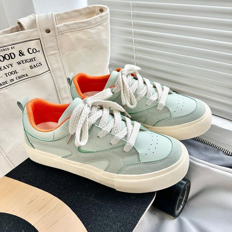 Deepwood - Veterschoenen met kleurblokken