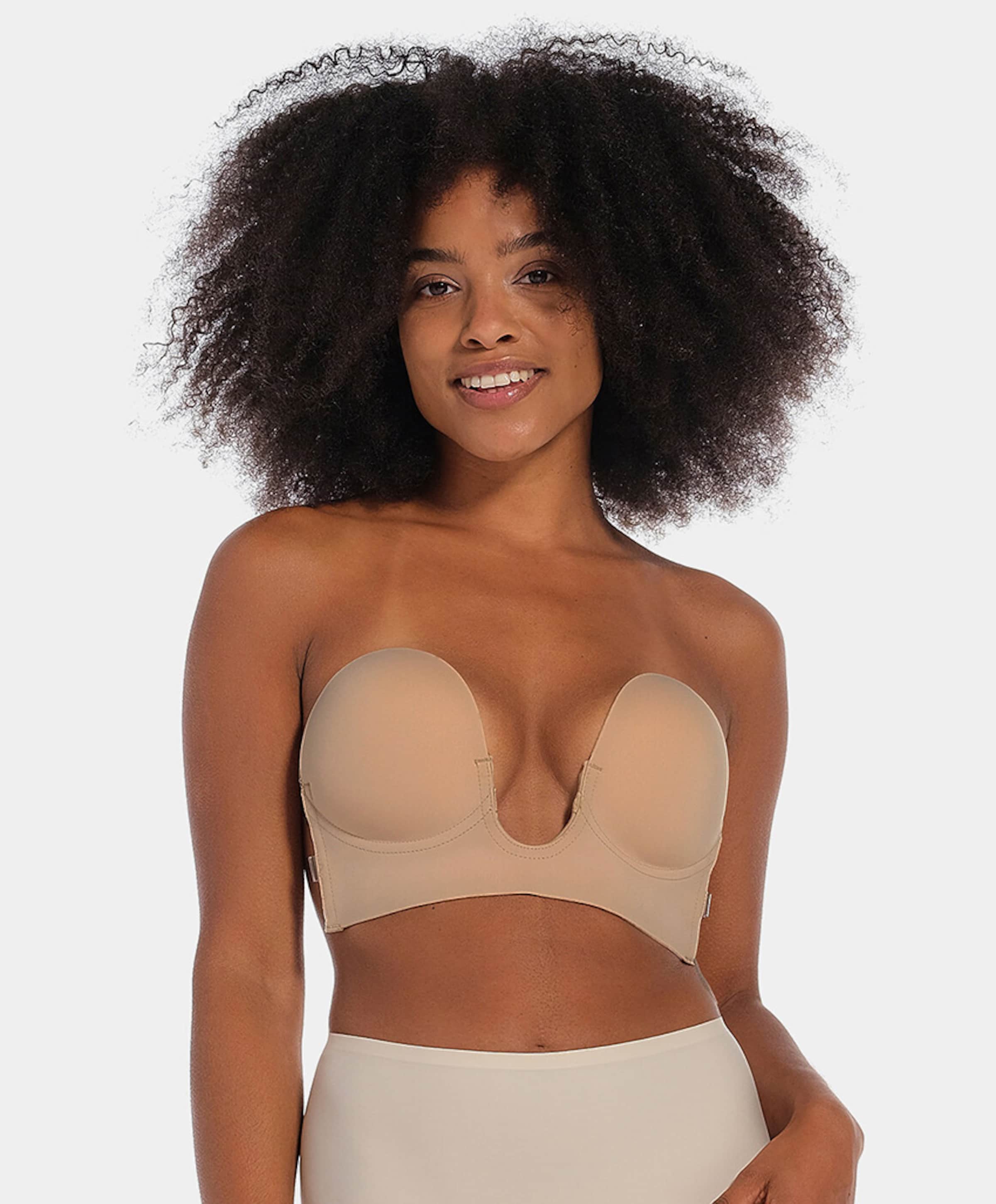 MAGIC Bodyfashion Plak BH beige