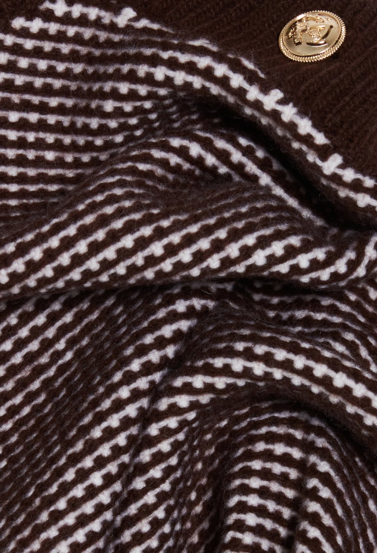 Pull maille bicolore