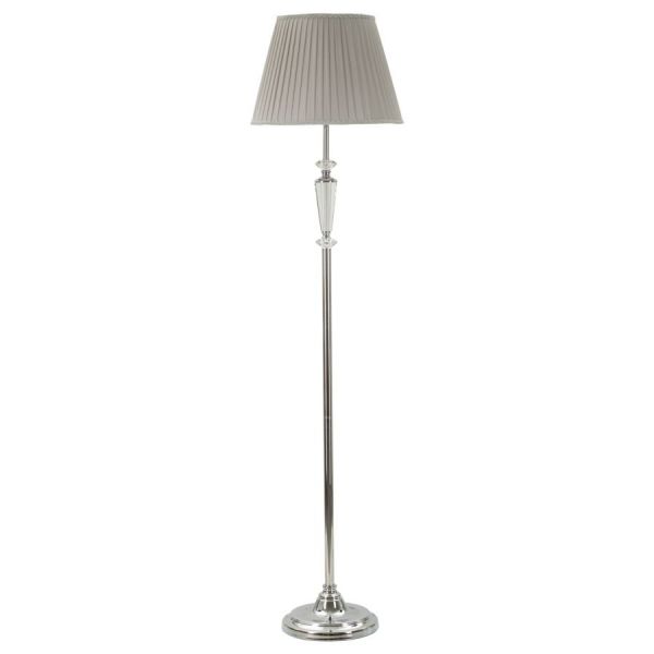 Mauro Ferretti Lâmpada de Piso Prata cm Ø 164X40 - 1713310001