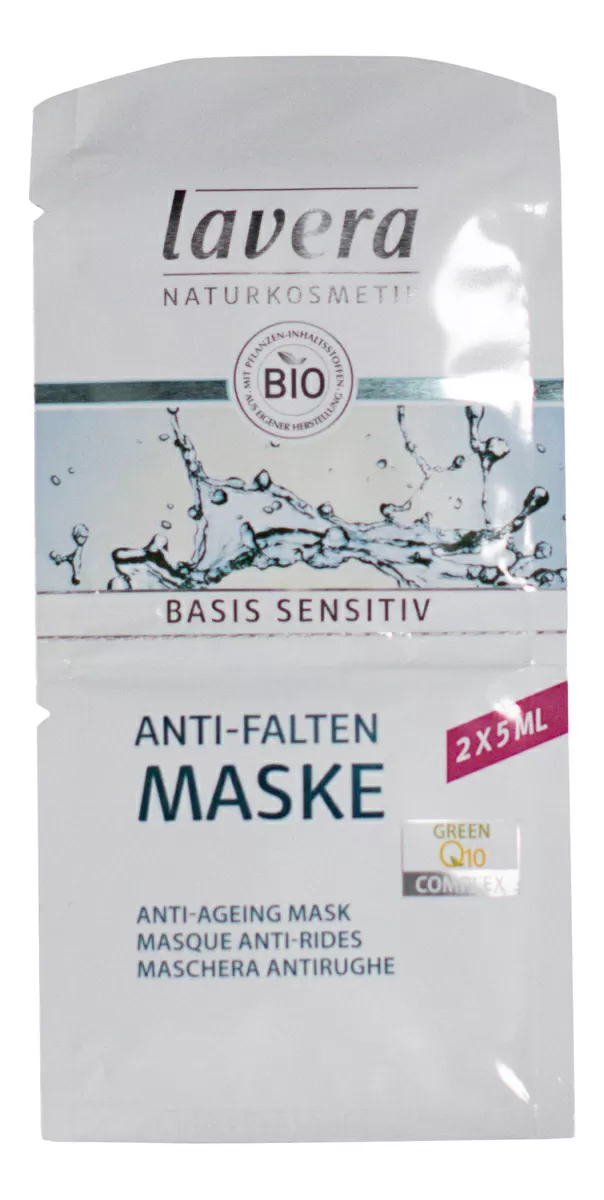 Lavera Basis Sensitiv Anti-Age Mask Q10 - 2x5 ml