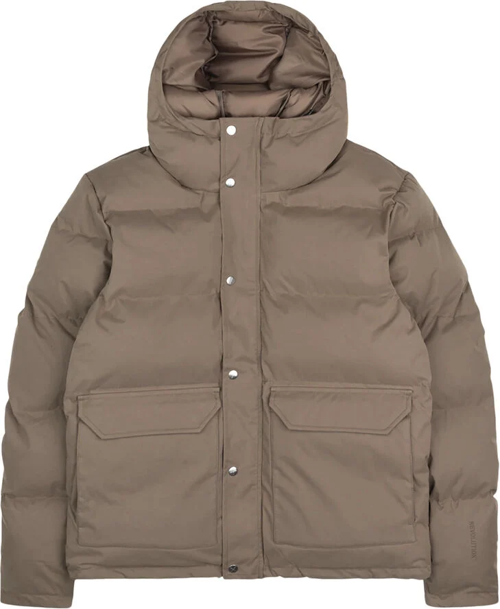 RVLT - Revolution Puffer Jacket Darkbrown
