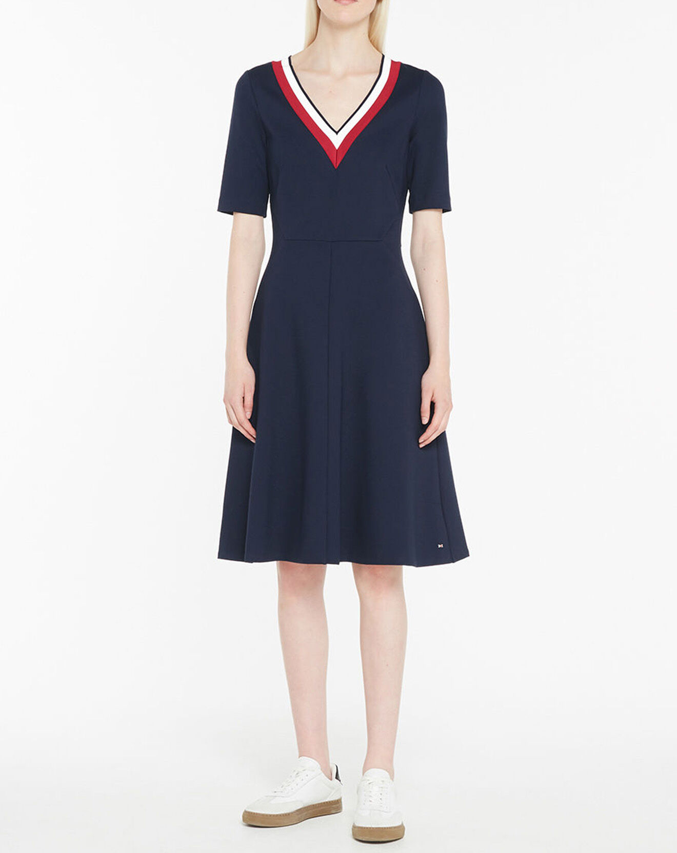 Tommy Hilfiger Robe Punto bleu marine