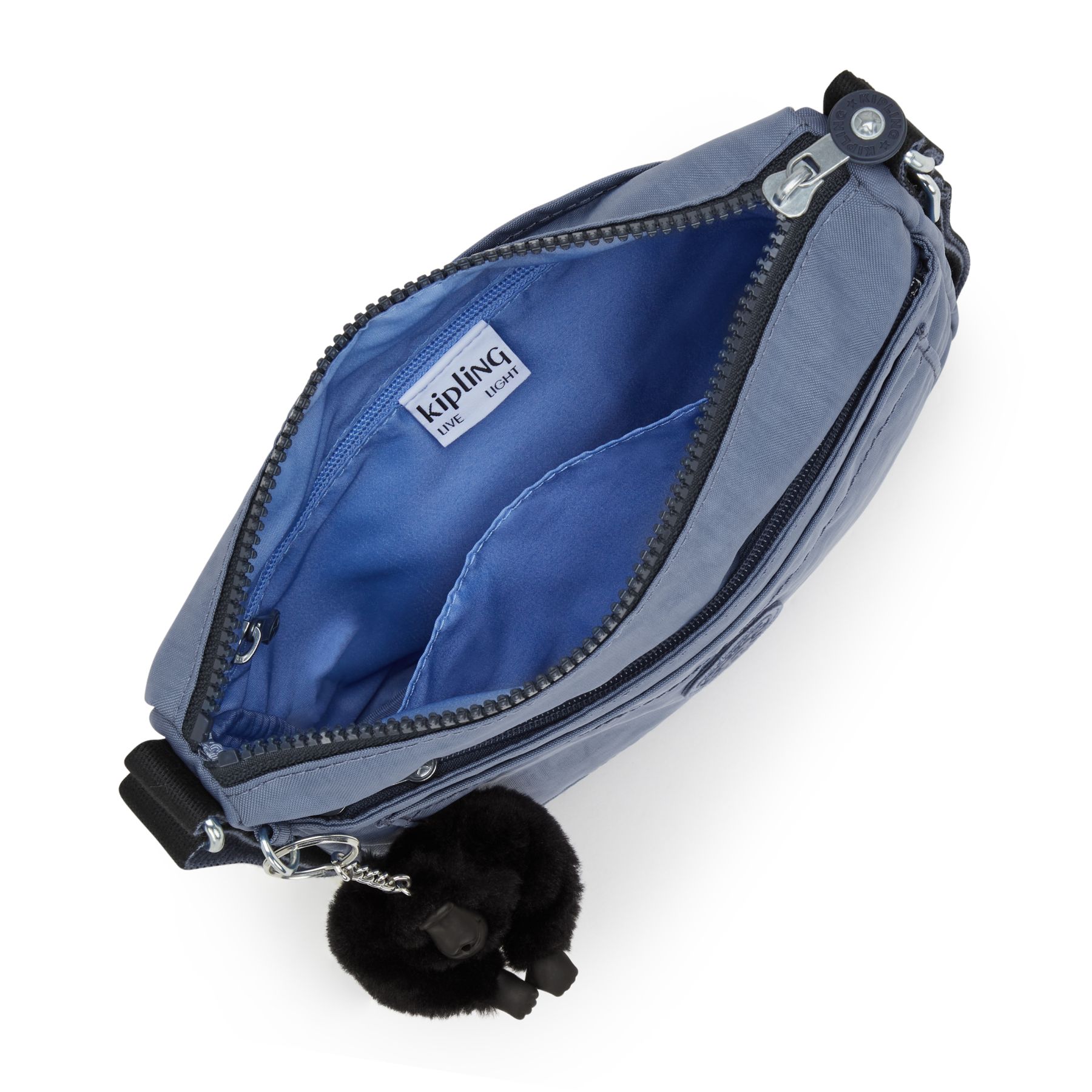 SEBASTIAN Sac à bandoulière moyen avec bretelle ajustable - Blue Lover